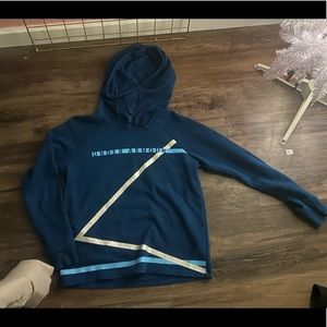 Blue Under Armour Hoodie Sweatshirt